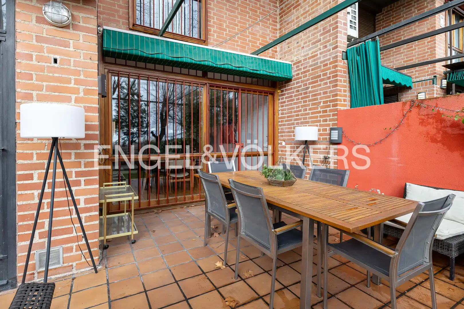 Terrace of Country homes for rent in Madrid  with Air Conditioner, Heating and Private garden