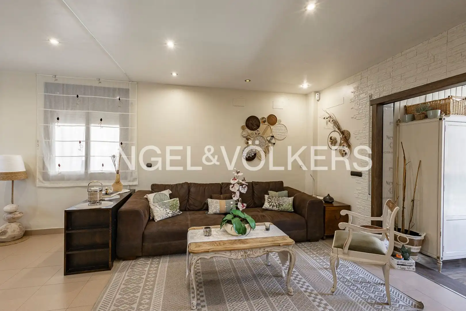 Sala de estar de Casa o chalet en venta en Viladecans con Calefacción, Jardín privado y Terraza