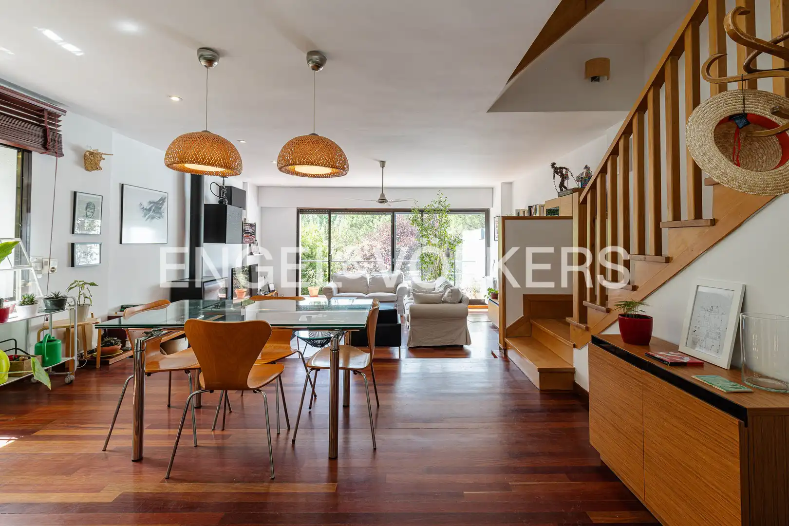 Living room of Detached homes for sale in Torrelodones  with Air Conditioner, Heating and Private garden