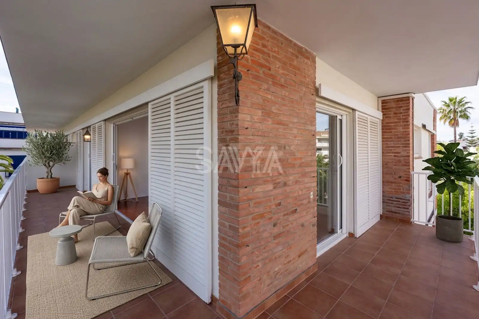Terraza de Ático en venta en Sitges con Aire acondicionado, Calefacción y Terraza