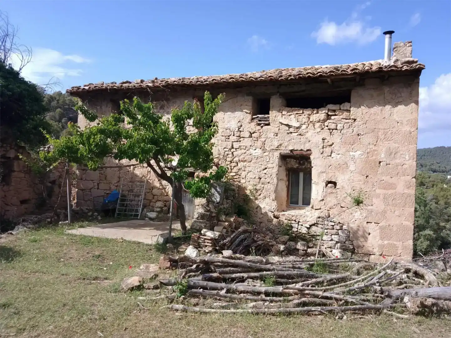 Vista exterior de Finca rústica en venda en Valderrobres
