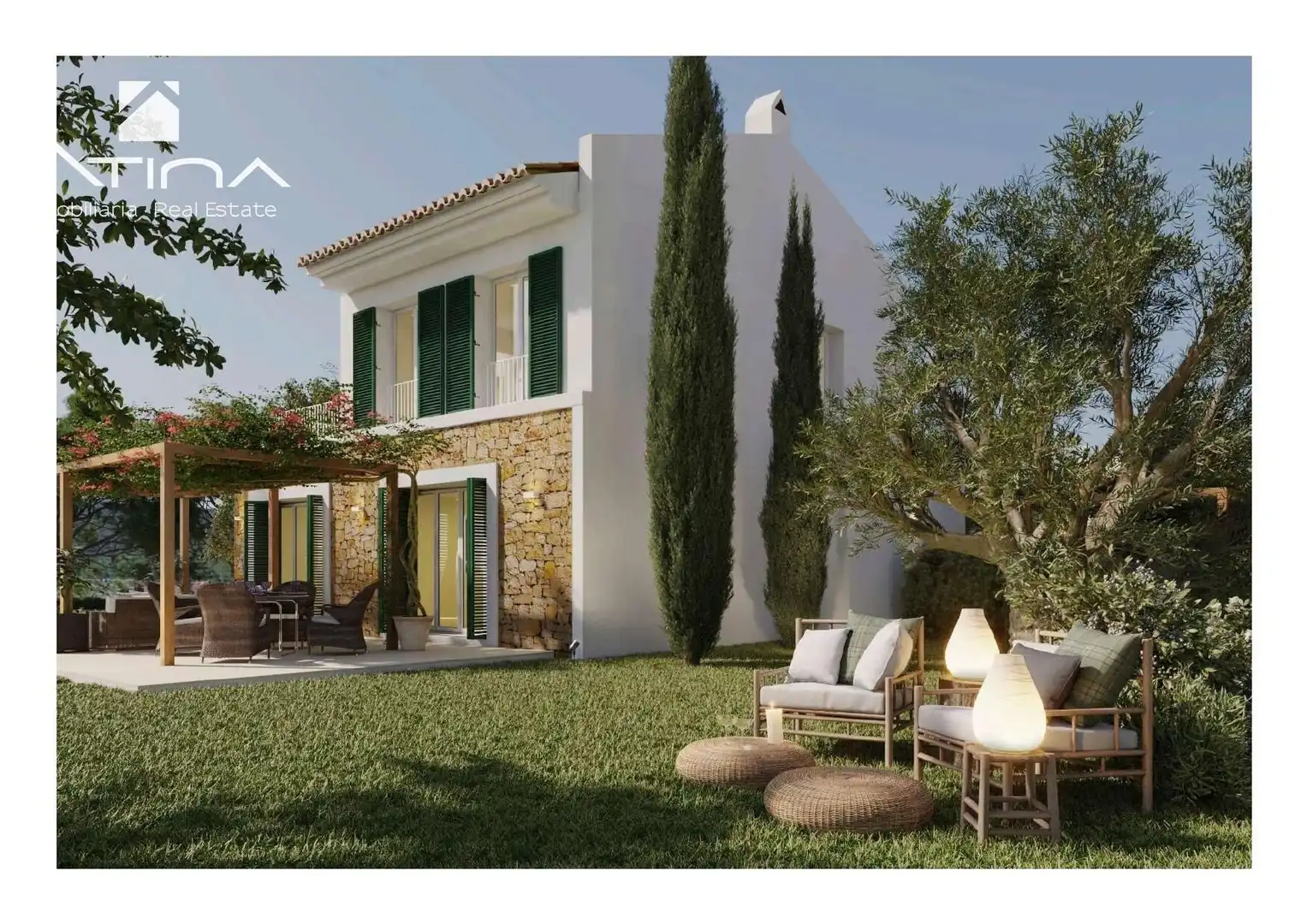 Jardín de Casa adosada en venta en Jávea / Xàbia con Aire acondicionado, Jardín privado y Terraza