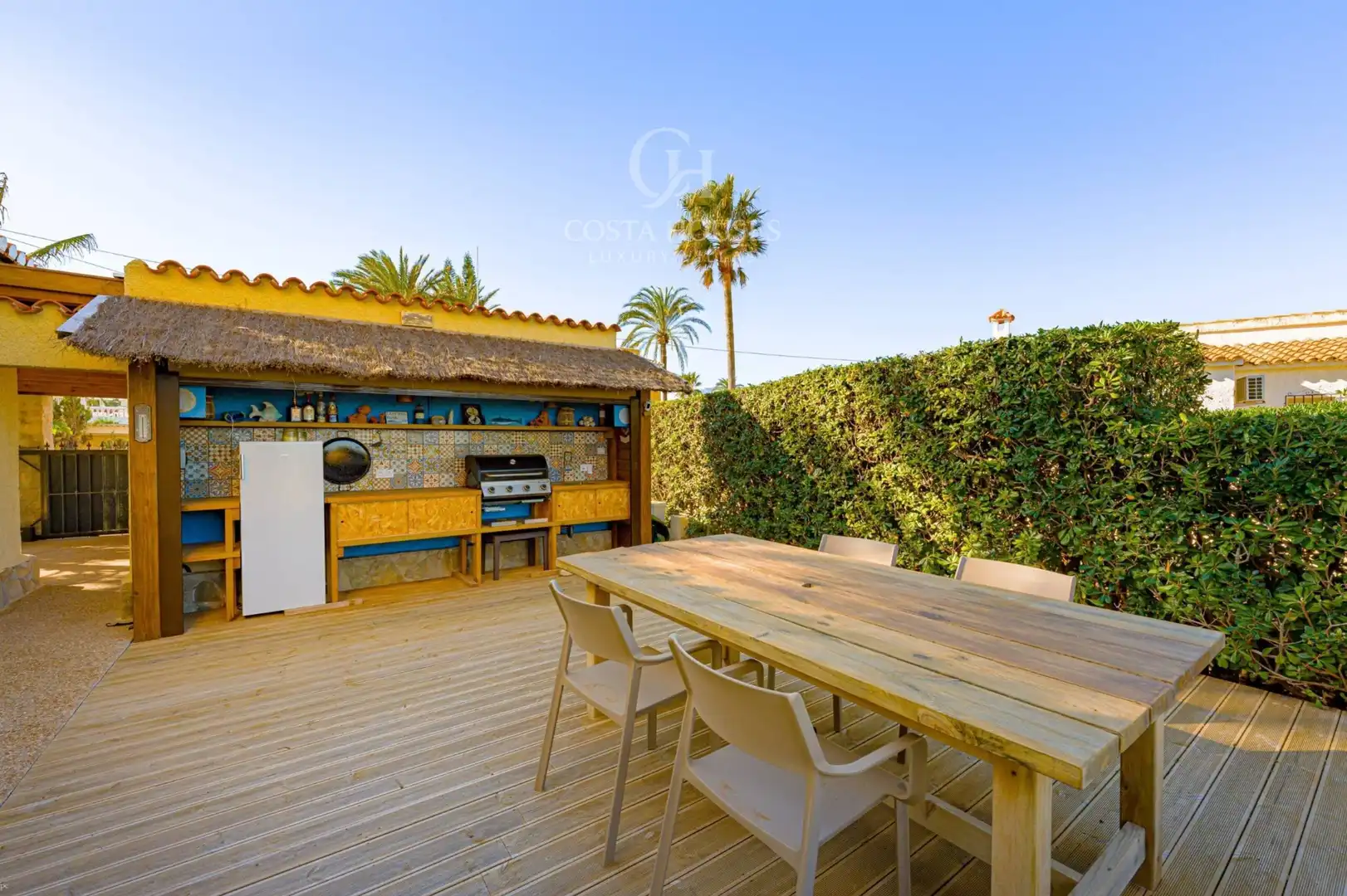 Terraza de Casa o chalet en venta en Els Poblets con Aire acondicionado, Calefacción y Jardín privado