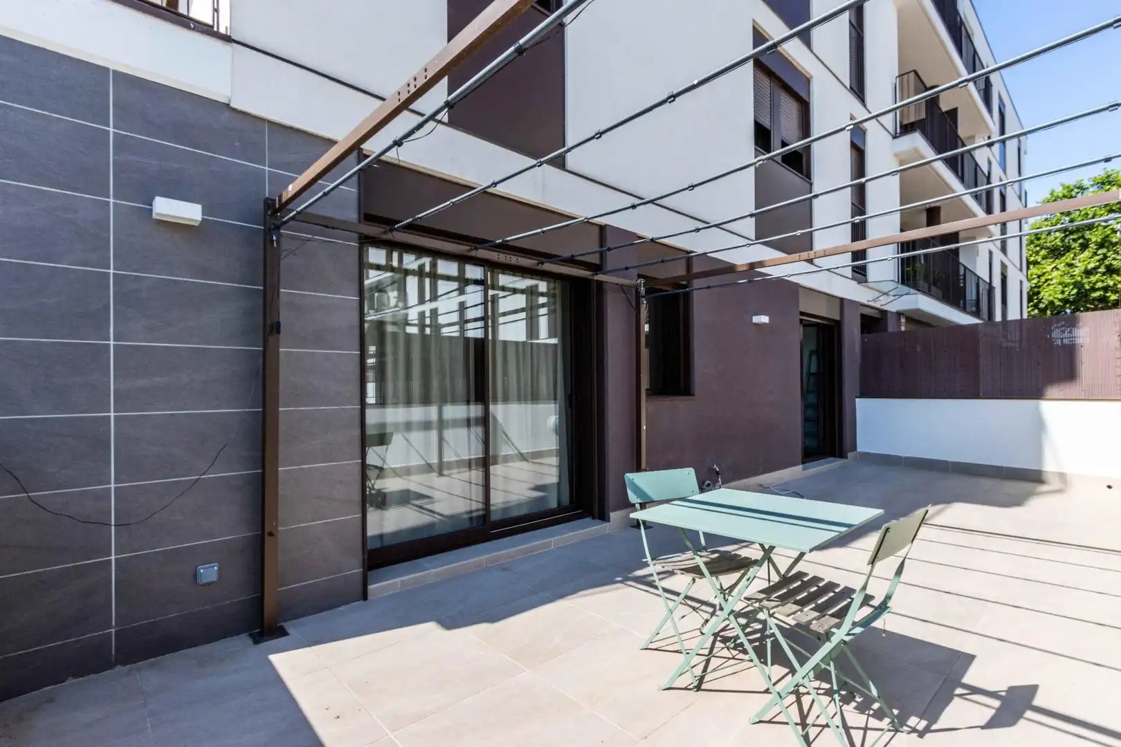 Terrace of Flat for sale in Sabadell  with Heating, Terrace and Community pool