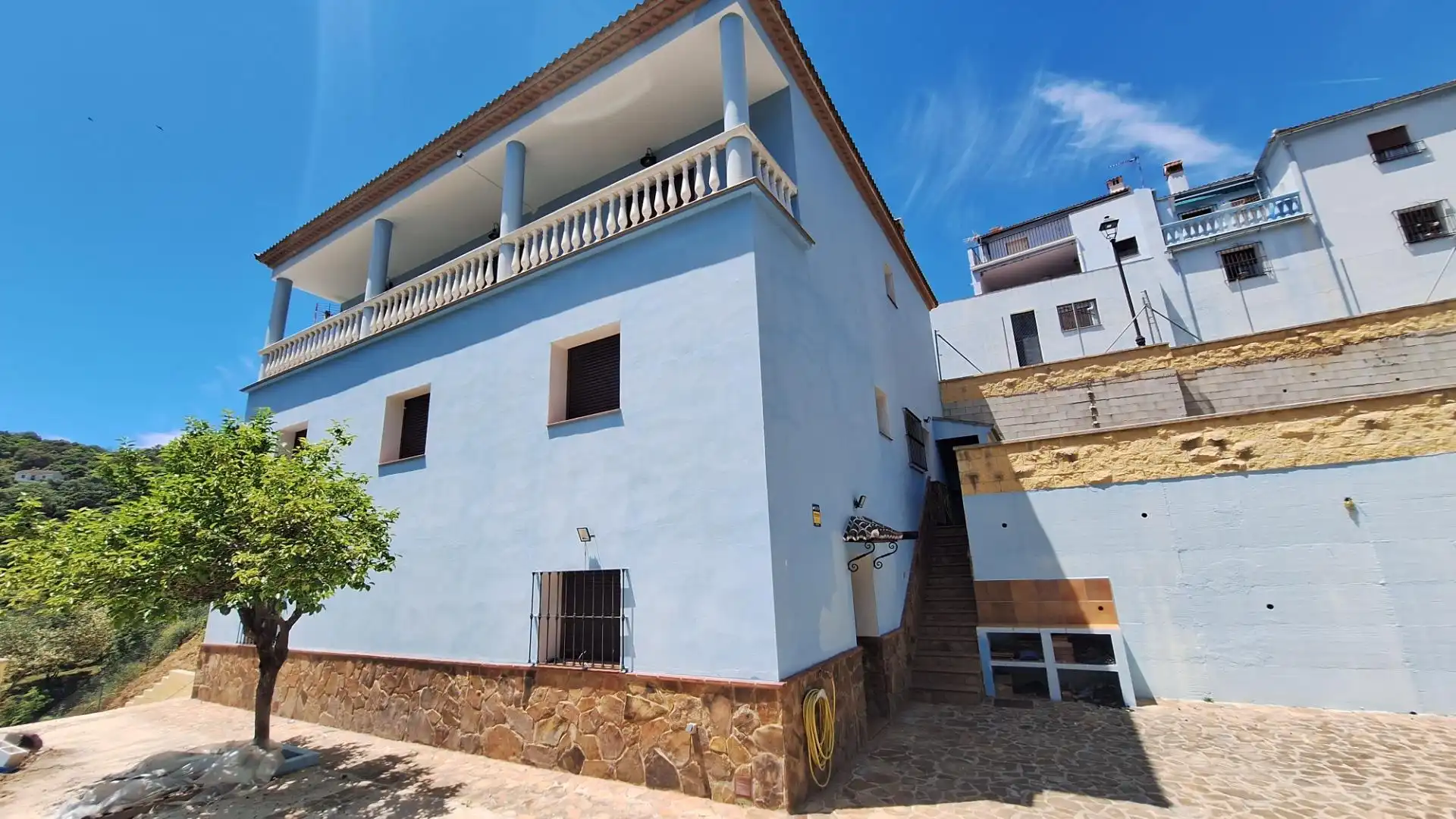 Vista exterior de Casa o chalet en venta en Júzcar, Málaga