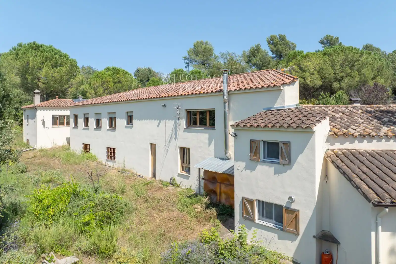 Vista exterior de Finca rústica en venta en Vilademuls con Aire acondicionado, Calefacción y Piscina