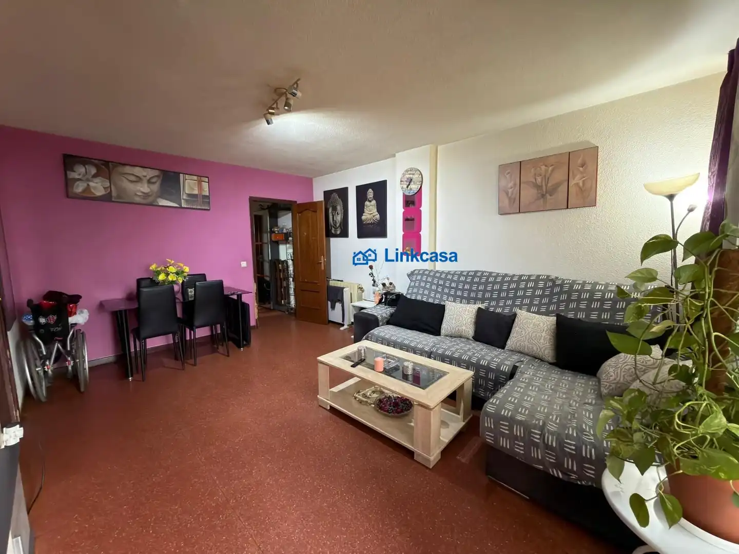 Living room of Flat for sale in Fuenlabrada  with Air Conditioner, Heating and Balcony