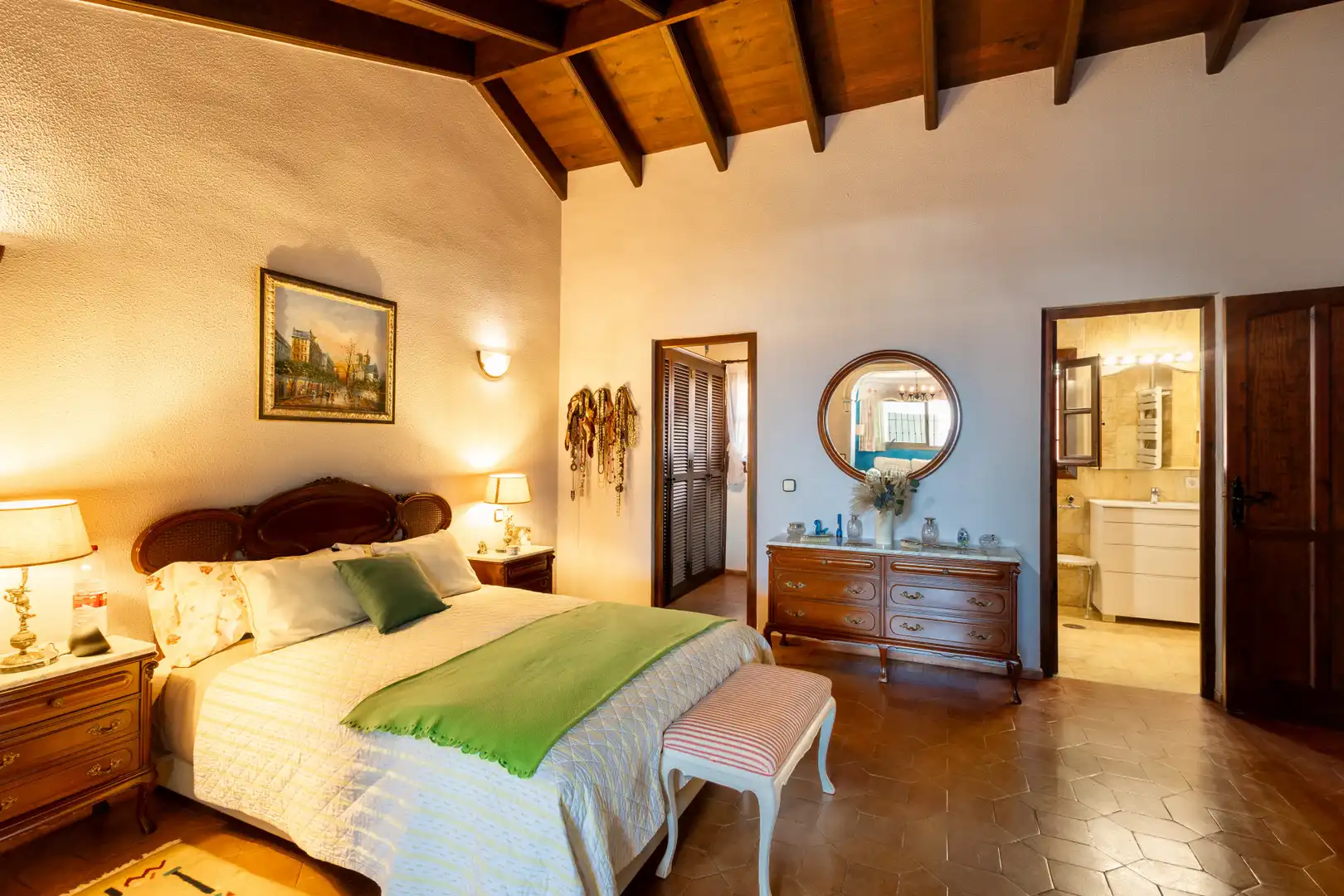 Bedroom of Houses for sale in Marbella  with Air Conditioner, Private garden and Terrace