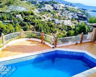 Swimming pool of House or chalet for sale in Almuñécar  with Private garden, Terrace and Storage room