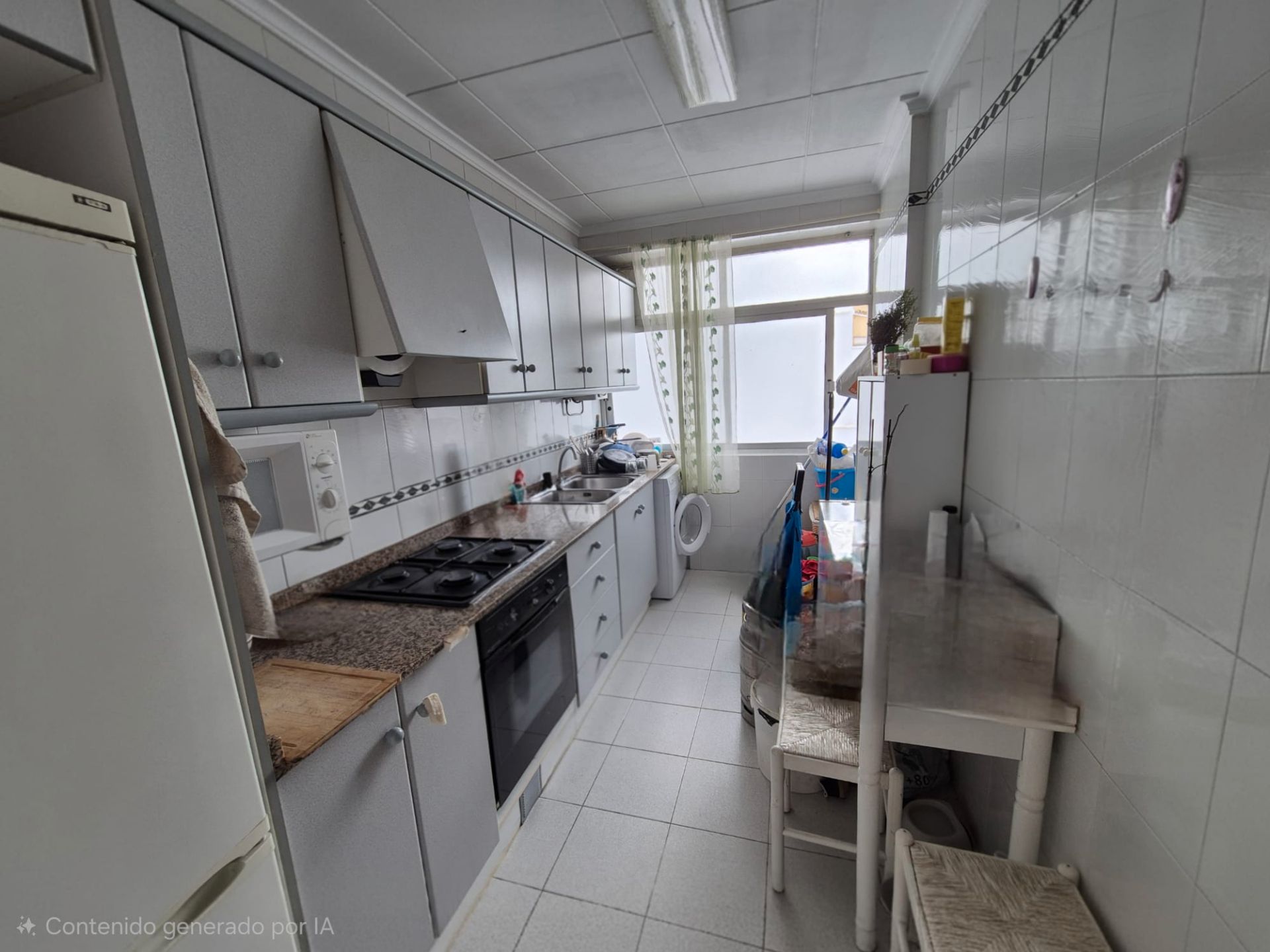 Kitchen of Flat for sale in Castelló de Rugat  with Storage room, Furnished and Oven