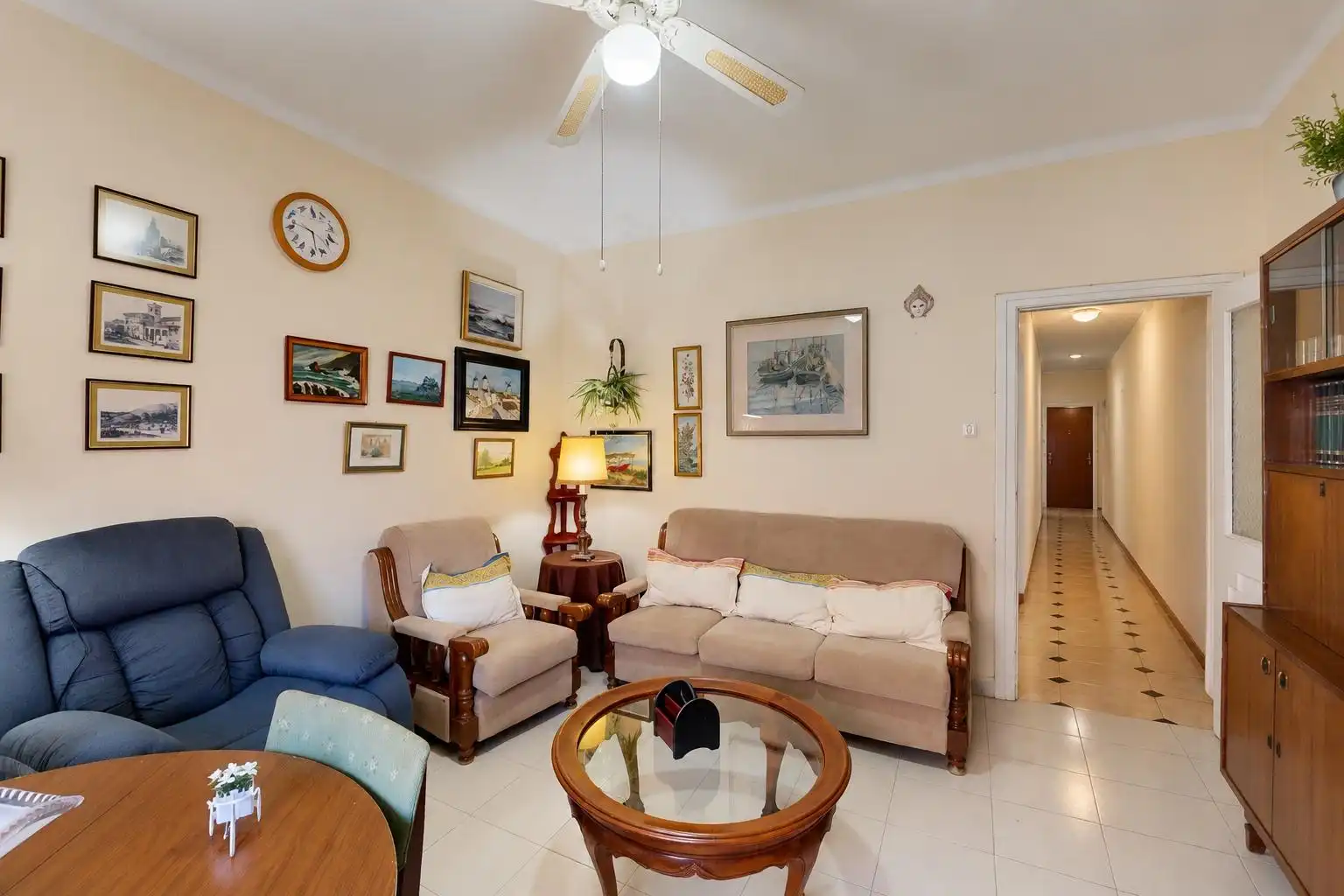 Sala de estar de Piso en venta en Cartagena ciudad