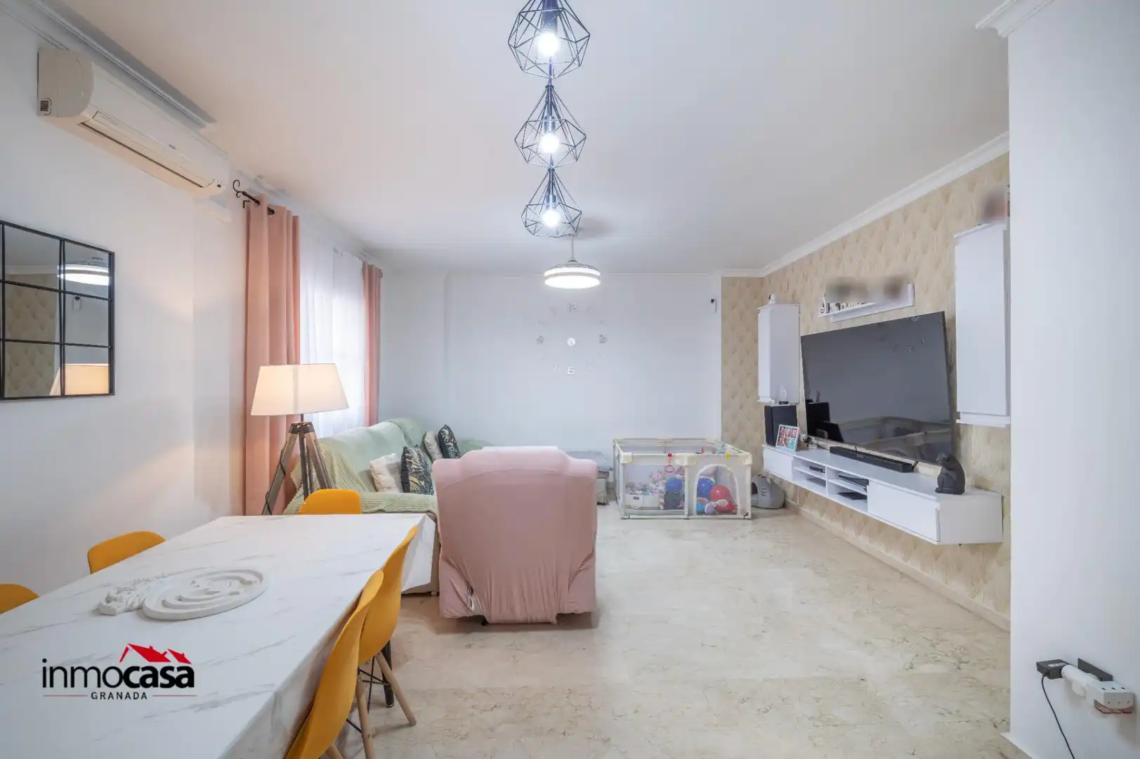 Sala de estar de Piso en venta en Maracena con Aire acondicionado y Amueblado