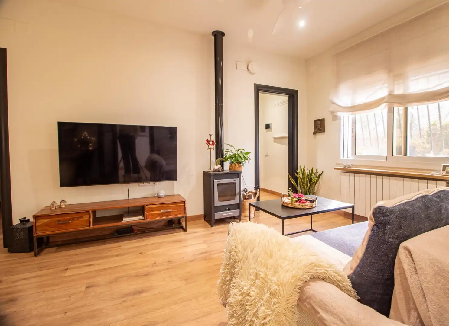 Sala de estar de Casa o chalet en venta en Cerdanyola del Vallès