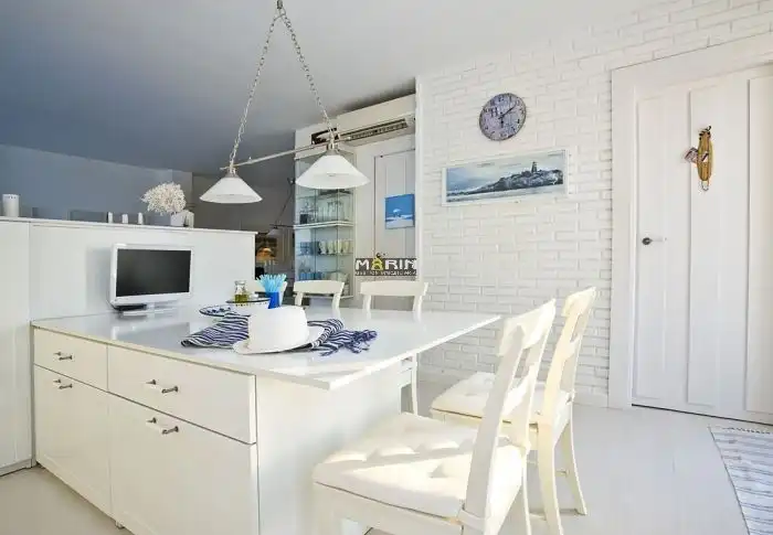 Cocina de Ático en venta en La Manga del Mar Menor con Aire acondicionado, Terraza y Piscina comunitaria