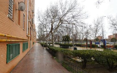 Exterior view of Flat for sale in  Madrid Capital  with Air Conditioner, Heating and Parquet flooring