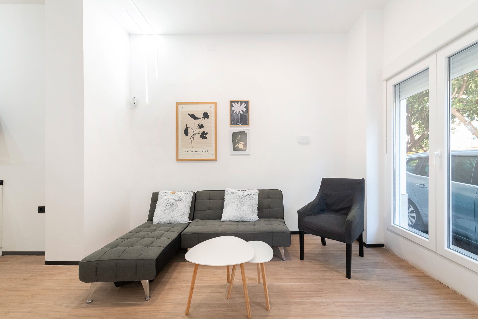 Sala d'estar de Estudi en venda en Málaga Capital amb Moblat