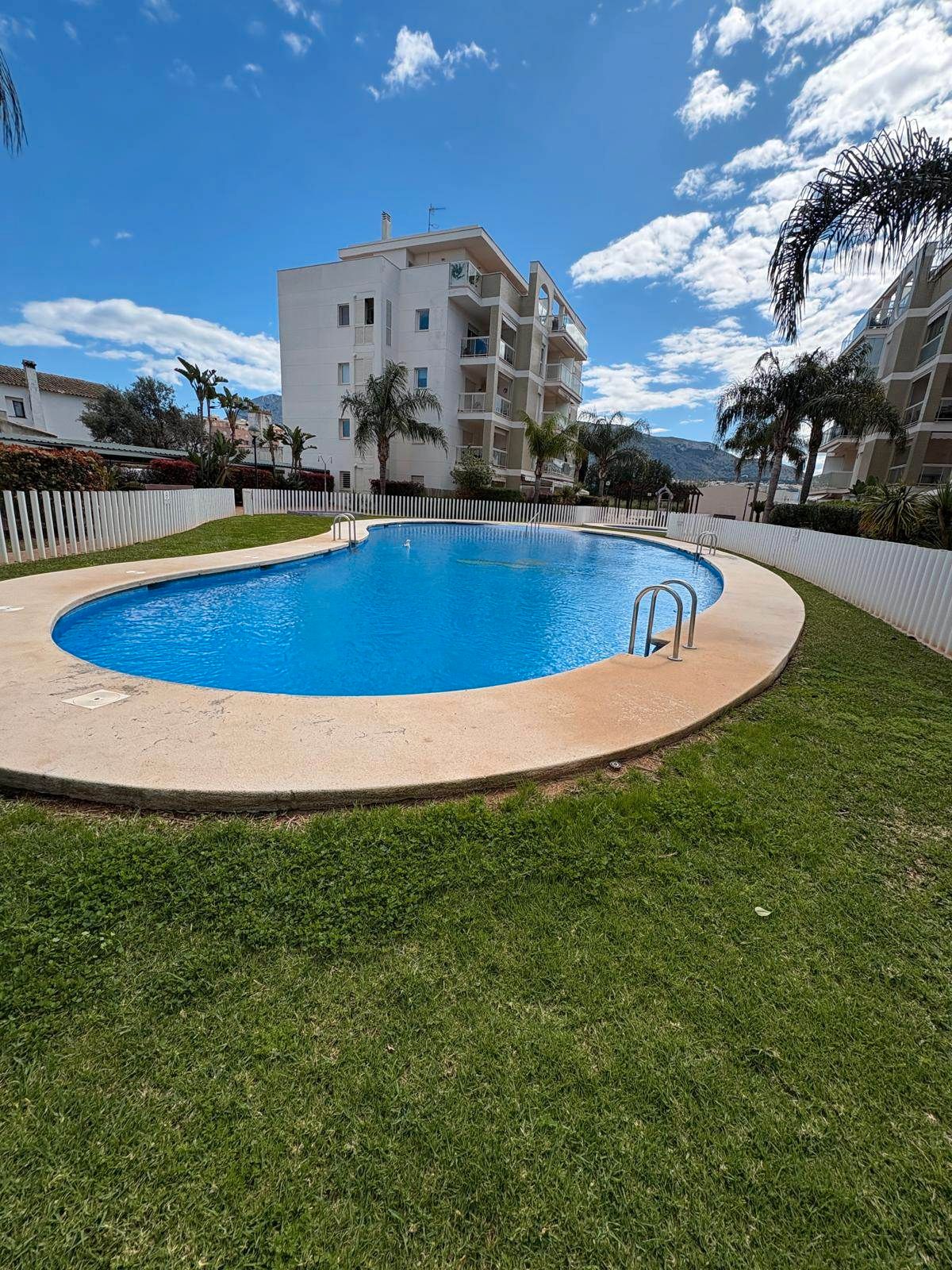 Swimming pool of Apartment for sale in Dénia  with Air Conditioner, Heating and Private garden