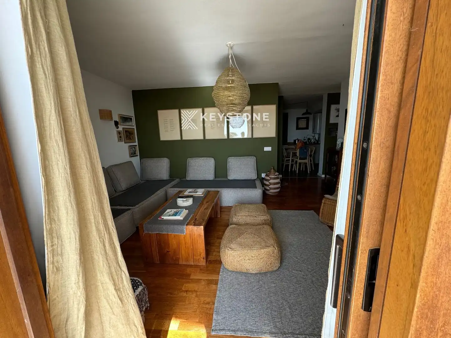Wohnzimmer von Wohnung zur Miete in Calvià mit Klimaanlage, Terrasse und Schwimmbad