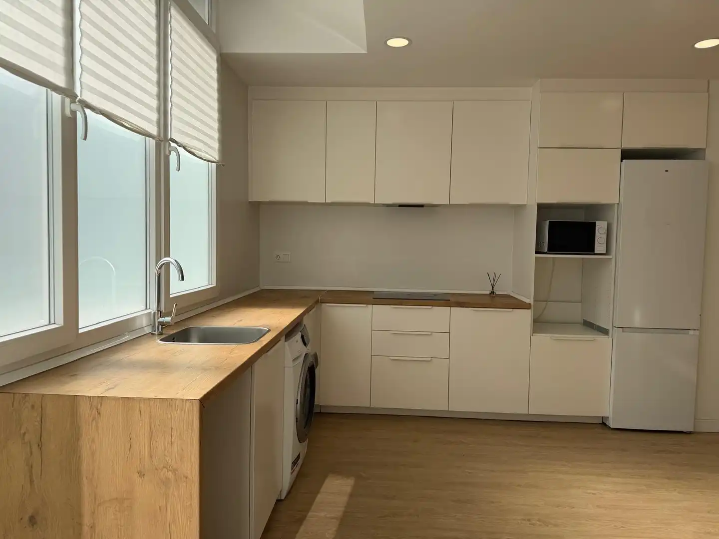 Cocina de Piso de alquiler en Pinto con Aire acondicionado, Calefacción y Amueblado