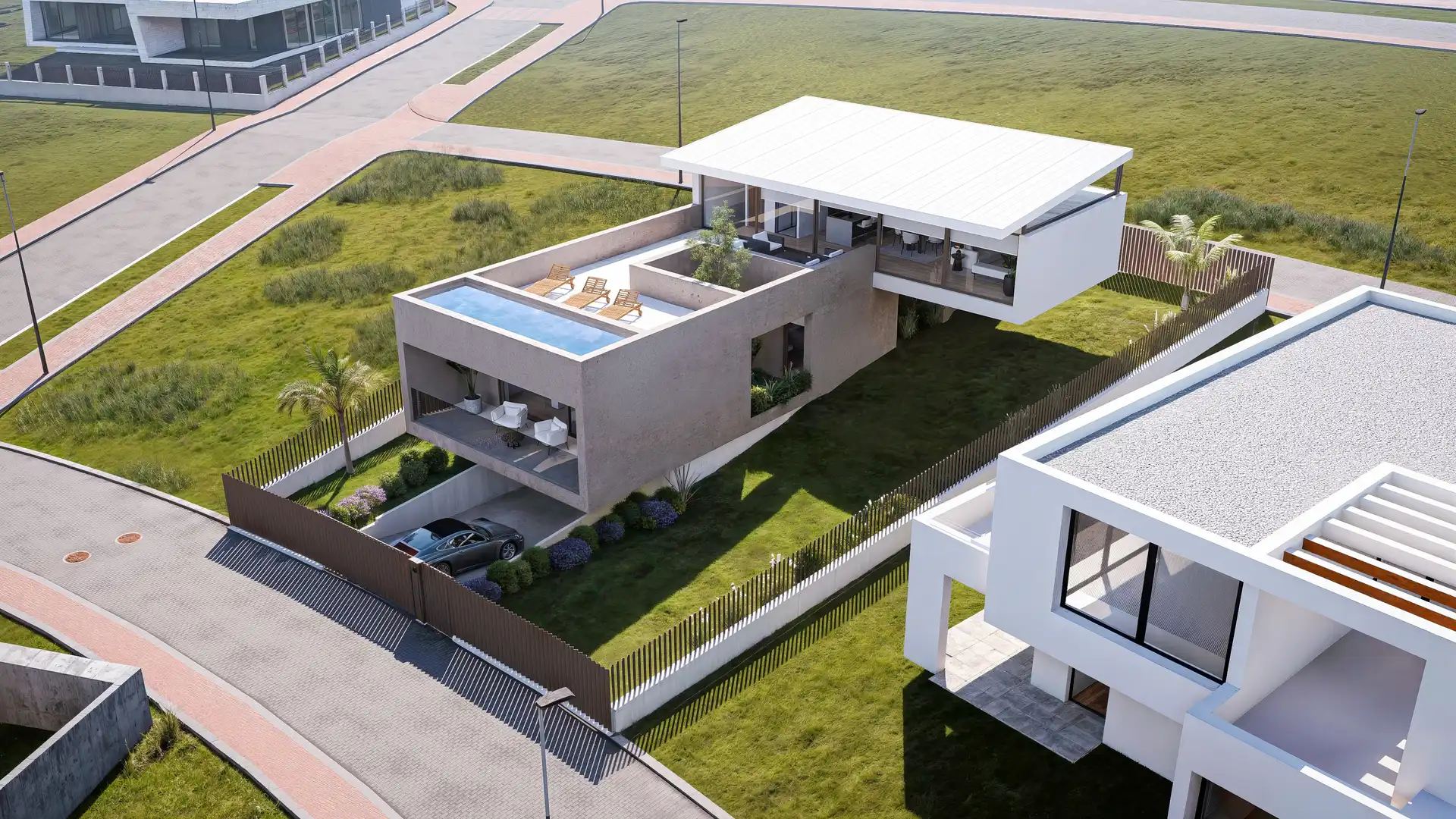 Exterior view of Houses for sale in Oleiros