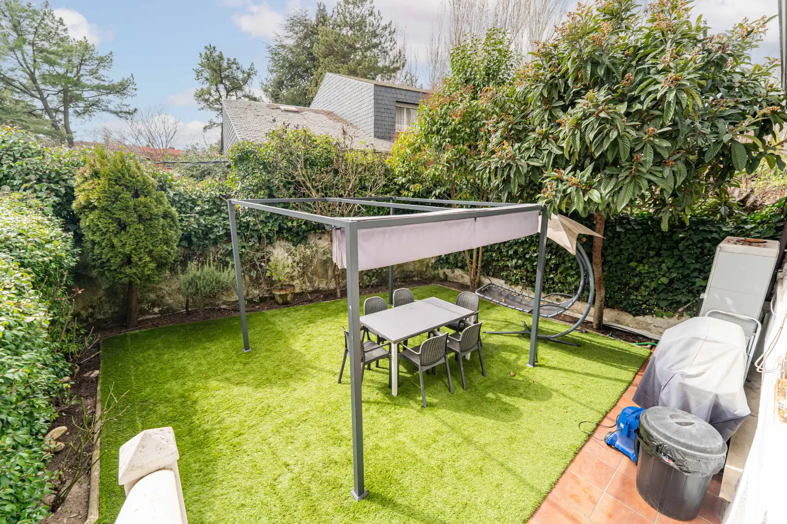 Jardín de Casa adosada en venta en Torrelodones con Balcón