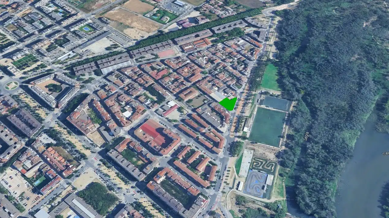 Vista exterior de Oficina en venda en Lleida