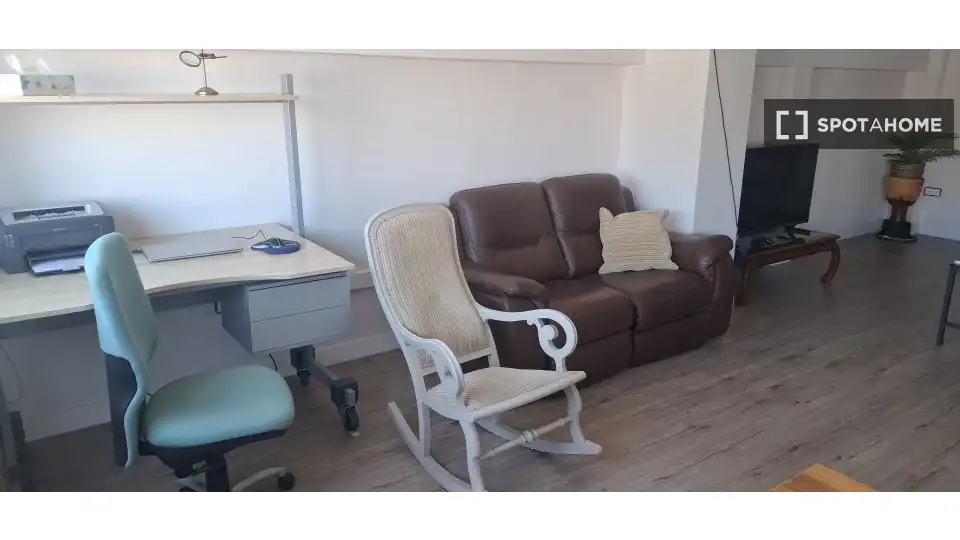 Wohnzimmer von Wohnung zur Miete in Rubí mit Klimaanlage, Heizung und Möbliert