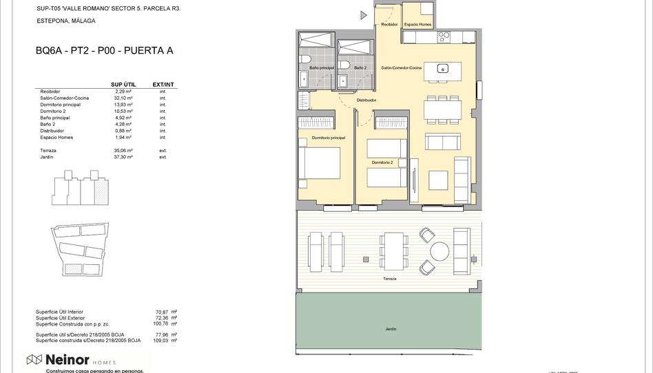 Photo 1 from new construction home in Flat for sale in   Calle Villa Borguese, Valle Romano Golf, Málaga