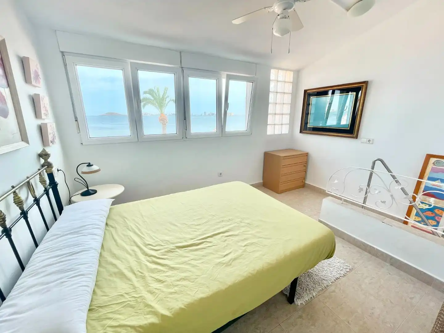 Bedroom of Apartments for rent in Cartagena  with Air Conditioner, Terrace and Furnished