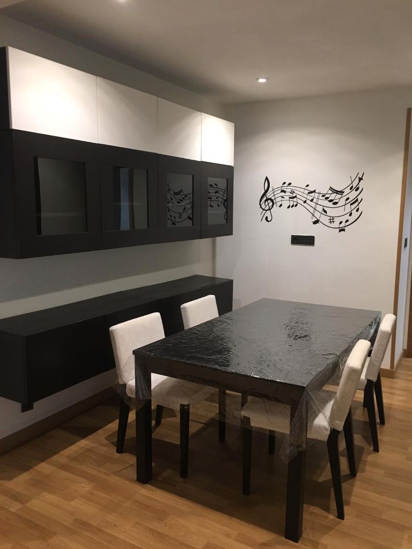 Dining room of Flat to rent in Santiago de Compostela   with Furnished