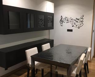 Dining room of Flat to rent in Santiago de Compostela   with Furnished