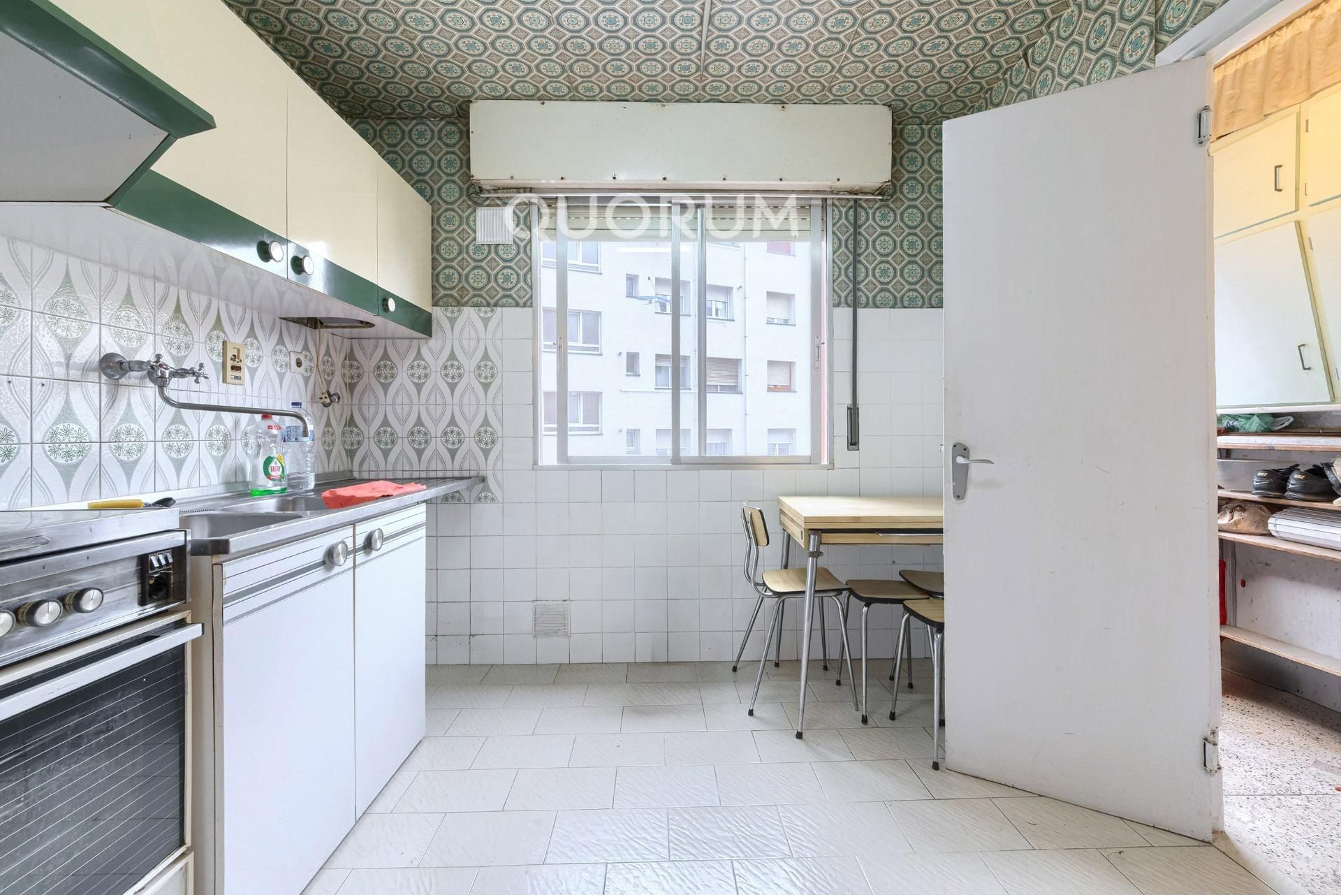 Kitchen of Flat for sale in Basauri   with Furnished and Balcony