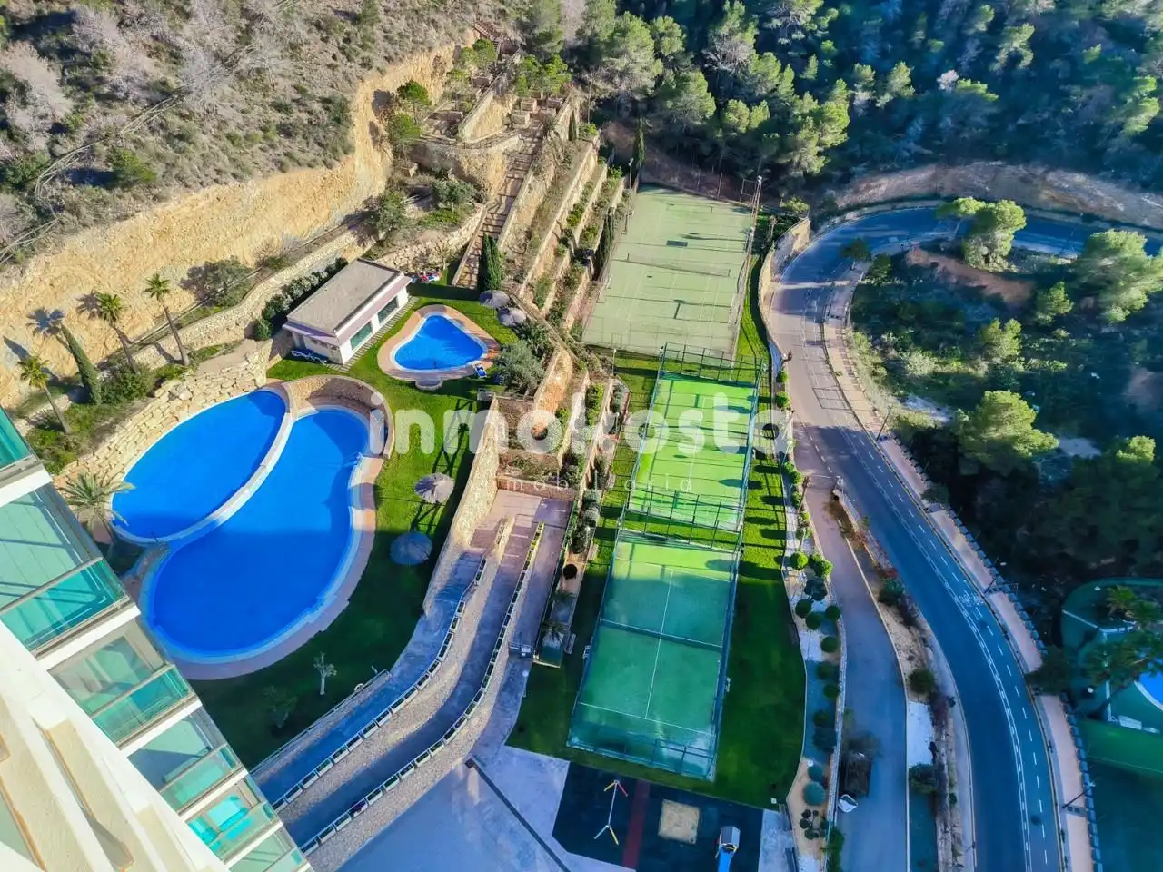 Piscina de Piso en venta en Benidorm con Aire acondicionado, Terraza y Piscina comunitaria