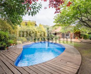 Swimming pool of House or chalet to rent in Sant Cugat del Vallès  with Air Conditioner, Heating and Private garden