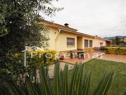 Exterior view of House or chalet for sale in Sant Antoni de Vilamajor  with Terrace and Swimming Pool