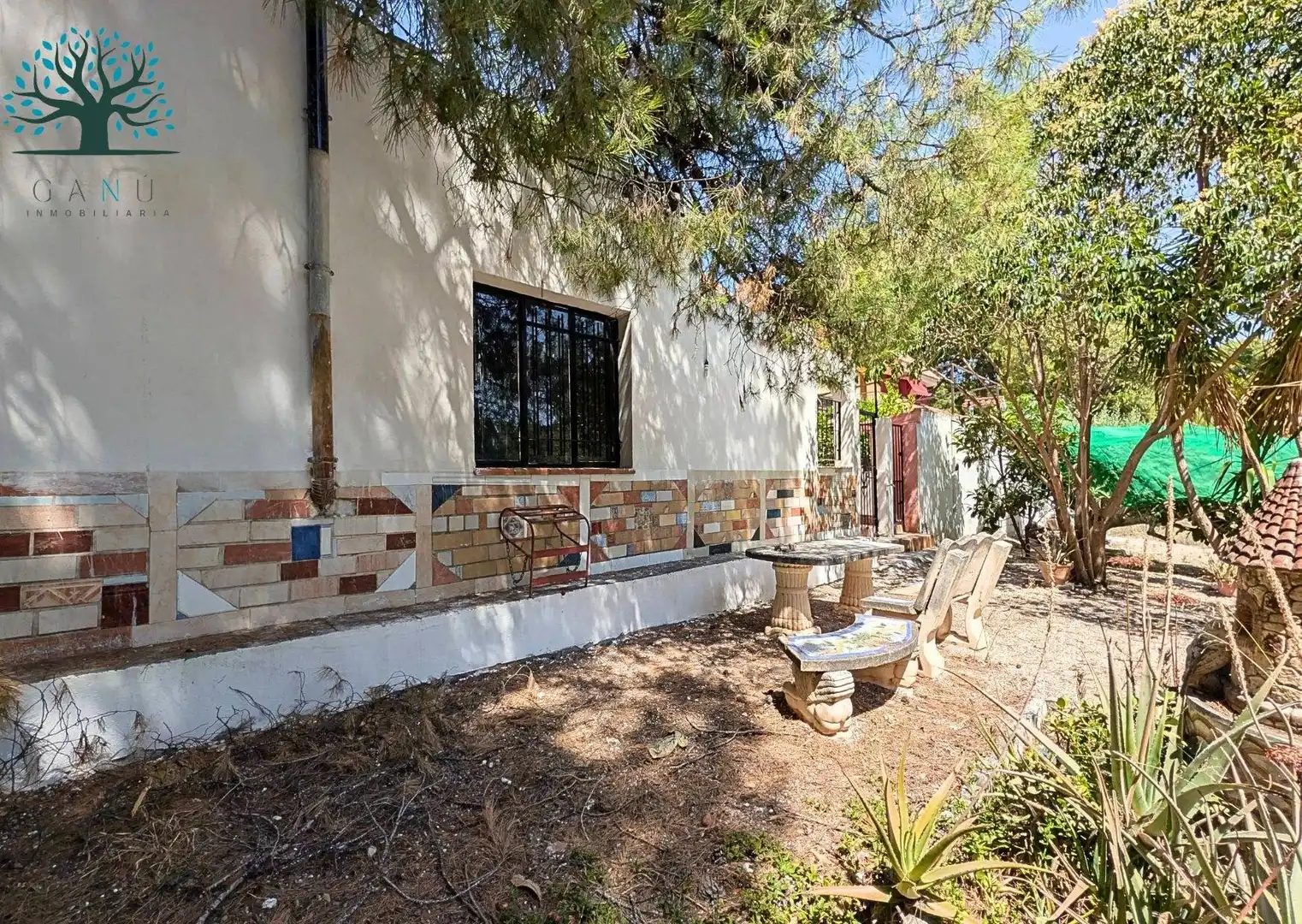 Außenansicht von Maisonette zum Verkauf in Totana mit Klimaanlage, Privatgarten und Terrasse