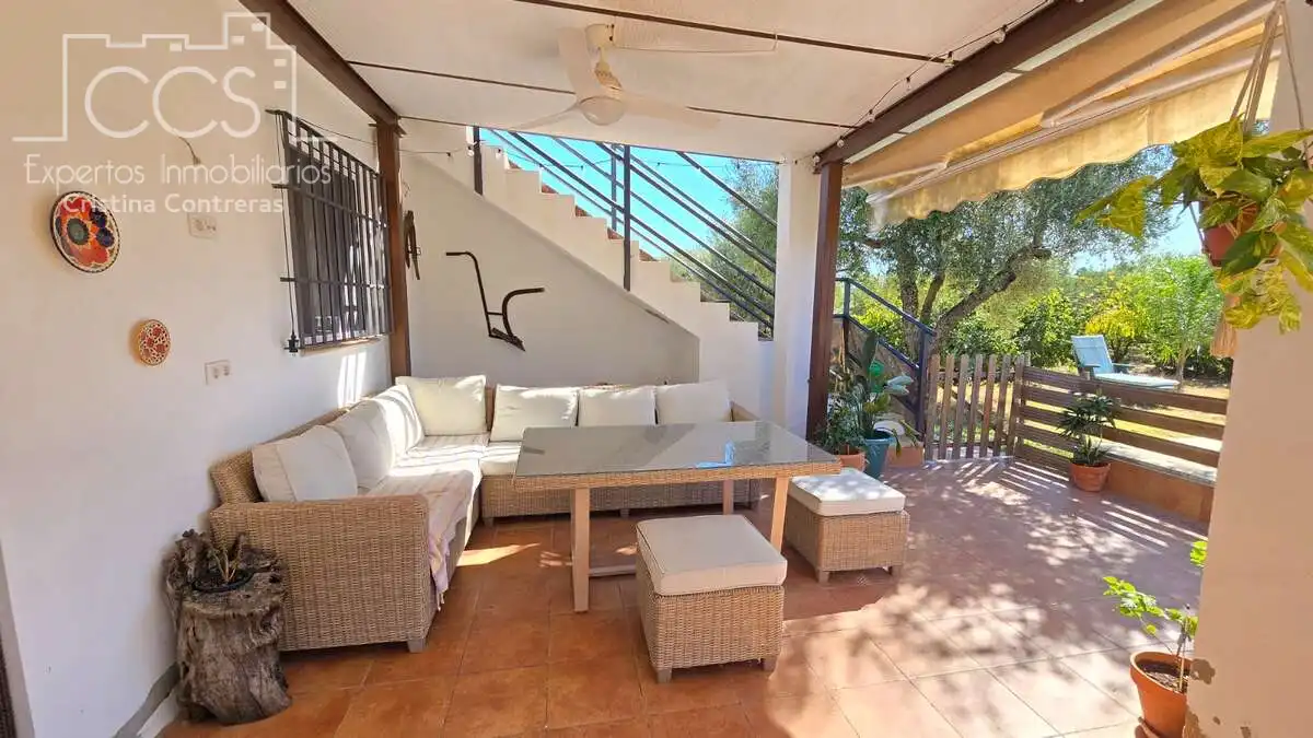 Terrace of Country homes for sale in Pilas  with Air Conditioner, Terrace and Storage room