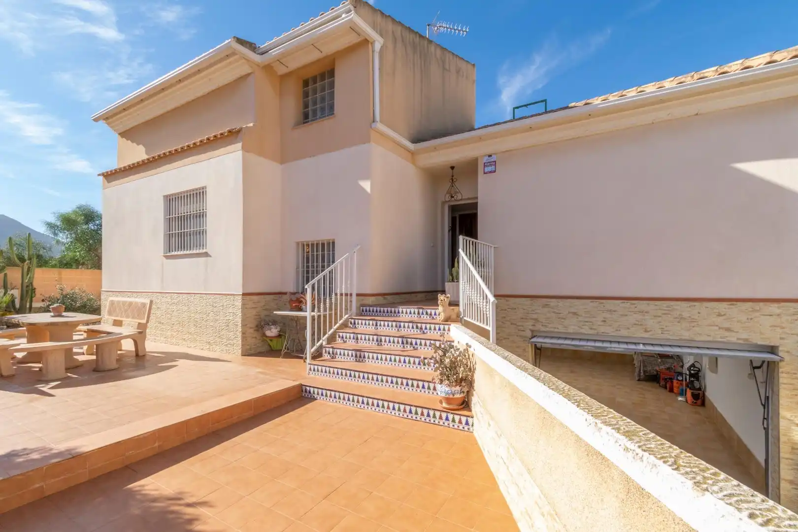 Vista exterior de Casa o chalet en venta en Cartagena con Aire acondicionado, Calefacción y Jardín privado
