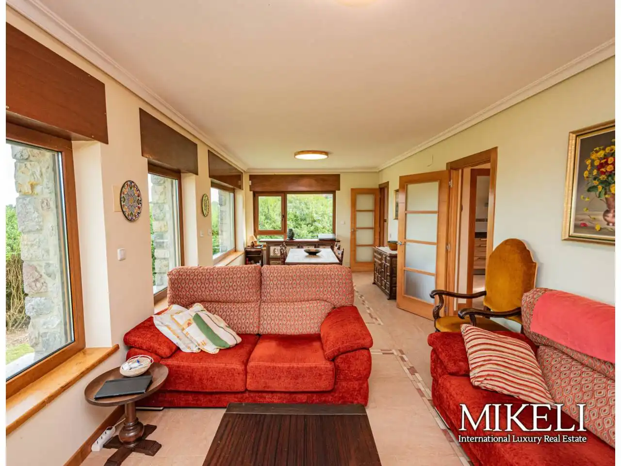 Living room of Houses for sale in Llanes  with Heating, Private garden and Terrace