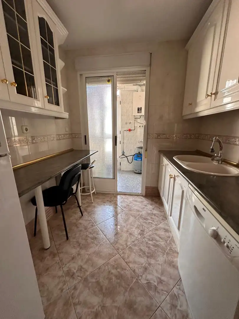 Cuina de Dúplex en venda en Jaén amb Aire condicionat, Terrassa i Balcó