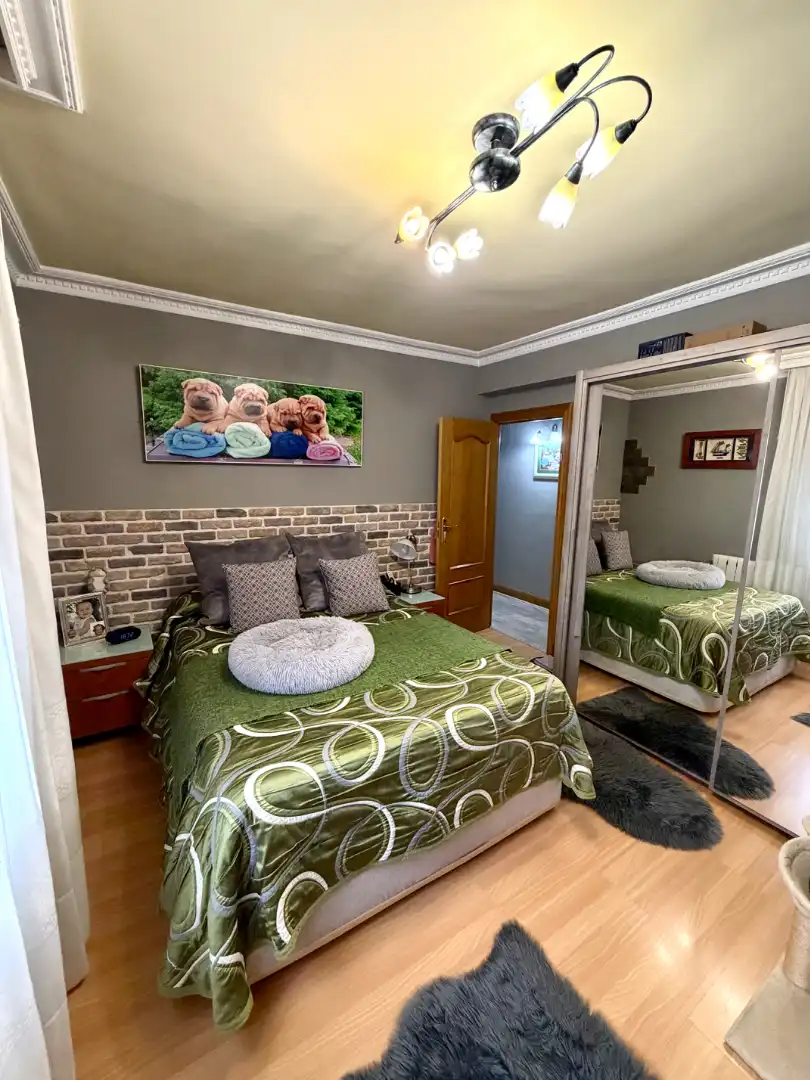 Bedroom of Flat for sale in Barakaldo   with Heating and Furnished