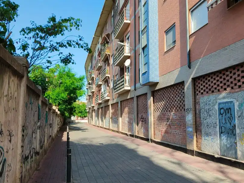 Vista exterior de Garaje en venta en Murcia