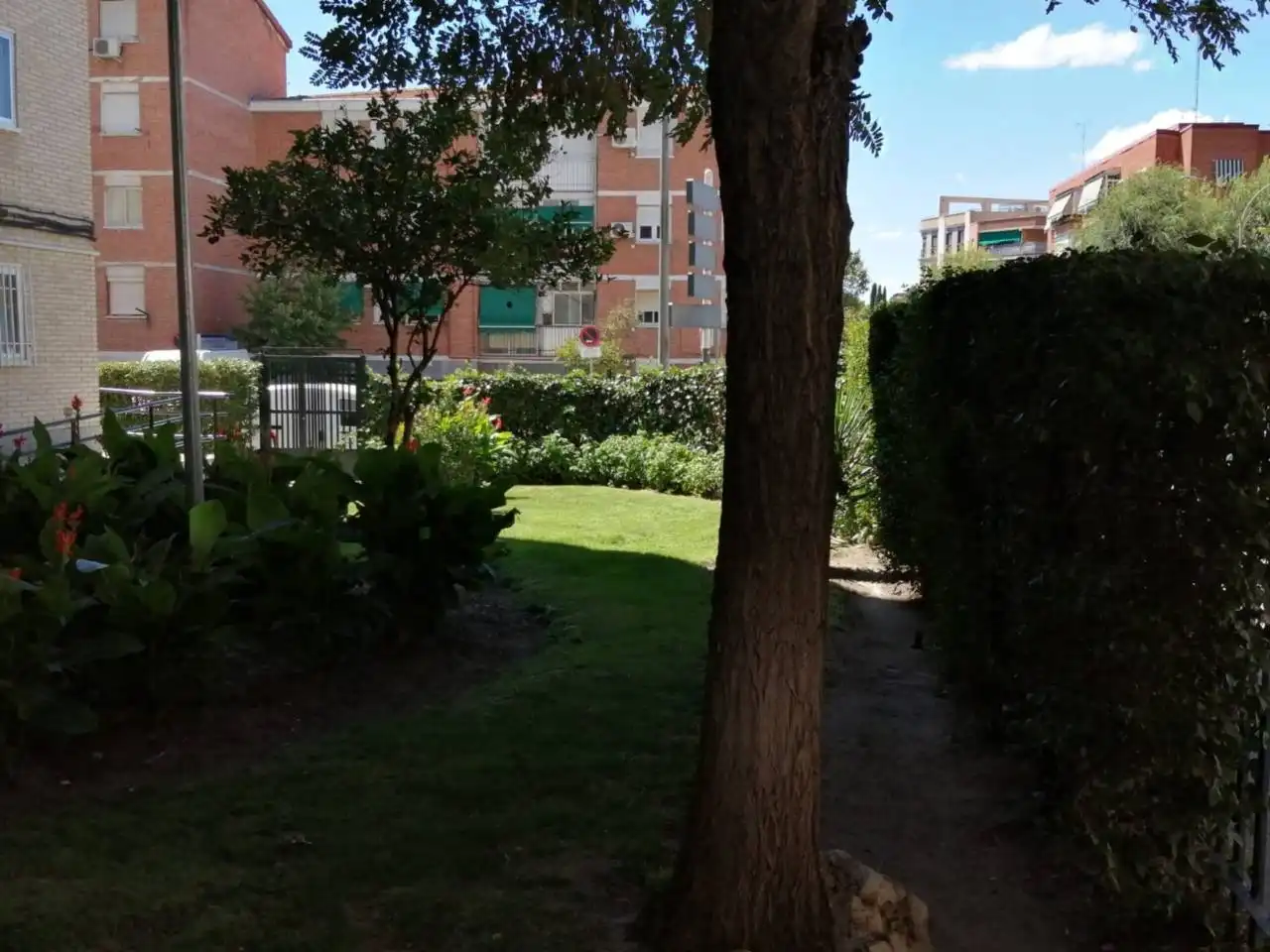 Jardín de Piso en venta en Móstoles con Aire acondicionado, Calefacción y Trastero
