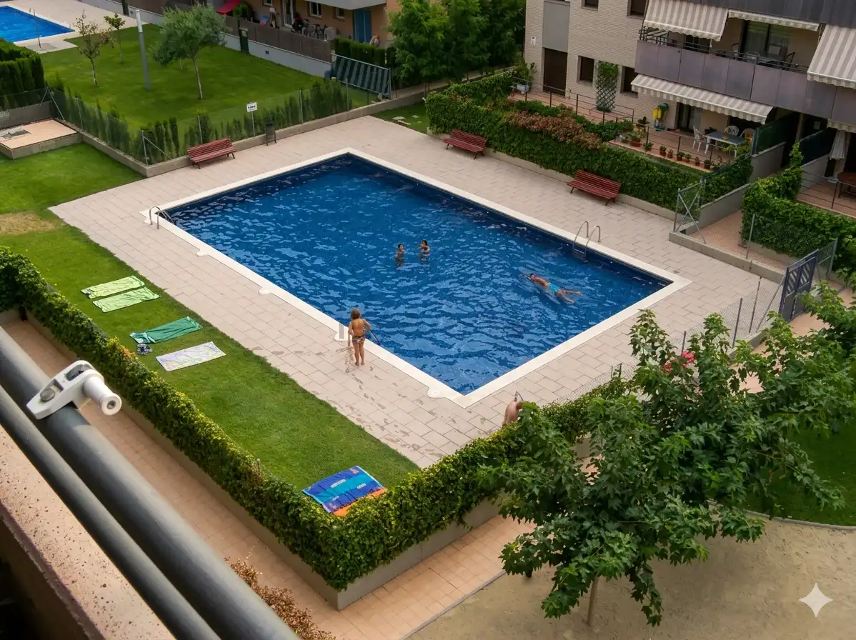 Swimming pool of Duplexes for sale in Salou  with Air Conditioner, Heating and Terrace