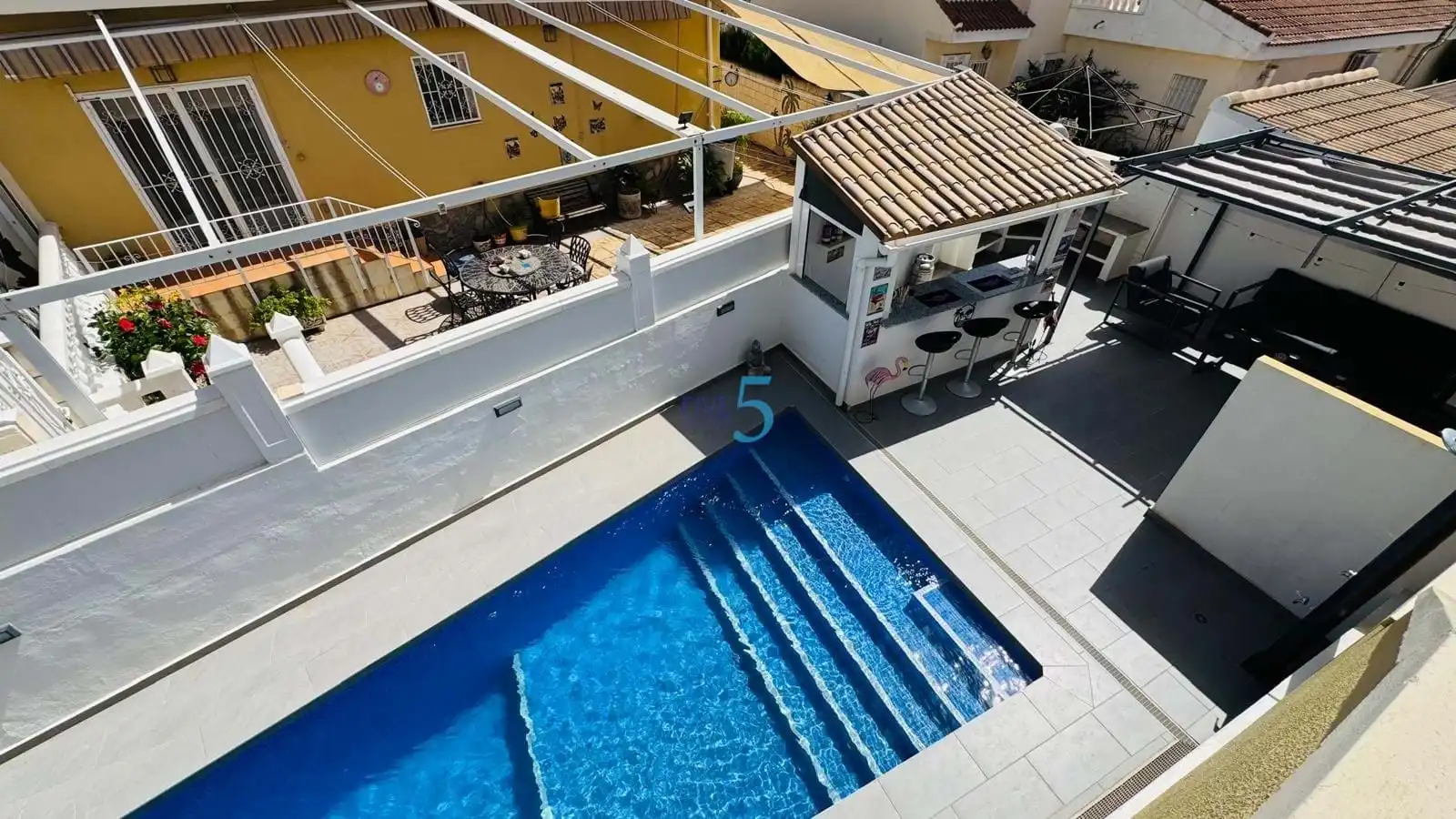 Piscina de Casa o xalet en venda en Rojales amb Aire condicionat, Terrassa i Traster