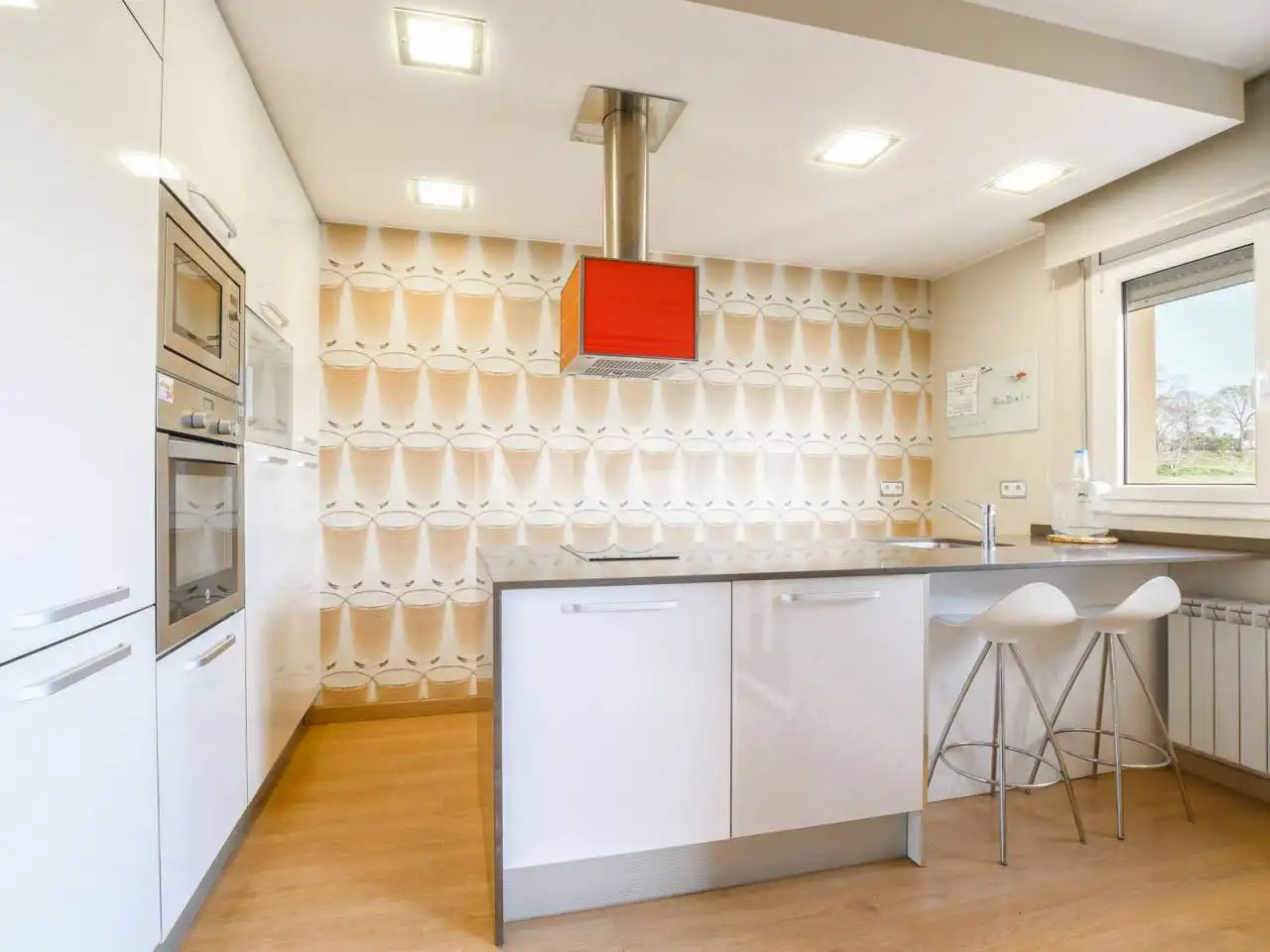 Cocina de Casa o chalet en venta en Manlleu con Aire acondicionado, Calefacción y Parquet