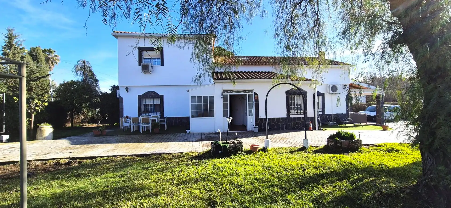 Jardí de Casa o xalet en venda en Badajoz amb Aire condicionat, Calefacció i Jardí privat