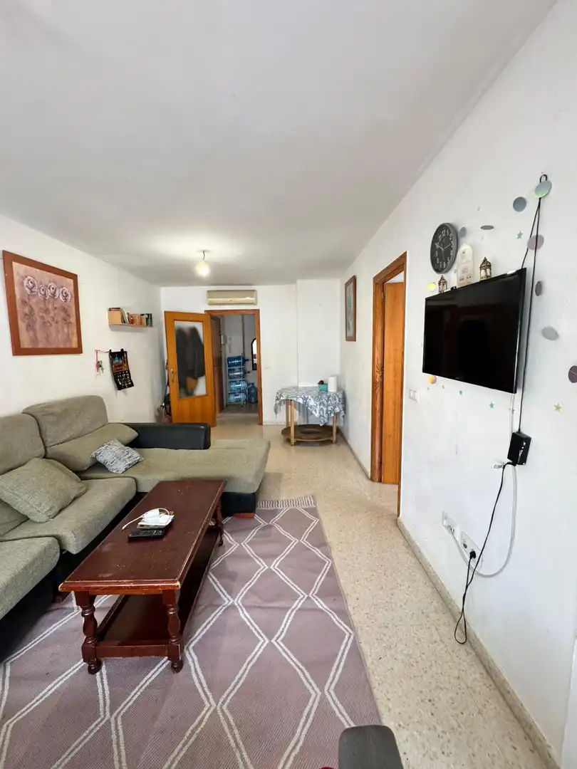Wohnzimmer von Wohnung zum Verkauf in Mijas mit Klimaanlage und Terrasse