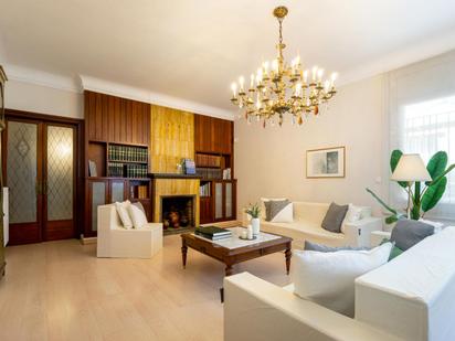 Living room of Single-family semi-detached for sale in Sabadell  with Air Conditioner, Heating and Private garden