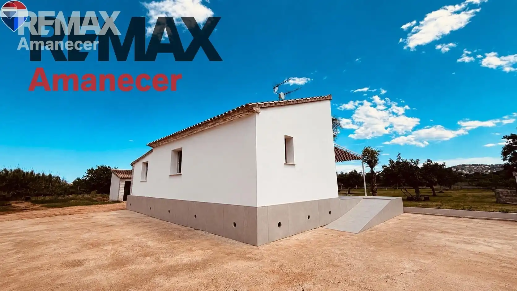 Vista exterior de Casa o chalet de alquiler en Dénia con Aire acondicionado, Jardín privado y Terraza